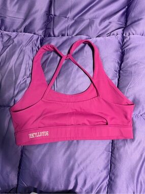 Women’s Hylete Pink Sports Bra Size Medium